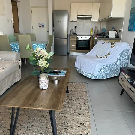 One-bedroom Apartment, 30m From An Amazing Beach, Coralli Протарас